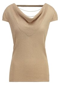 Morgan T-shirt - bas - gold-coloured