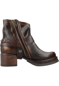 A.S.98 Botines con plataforma - marron