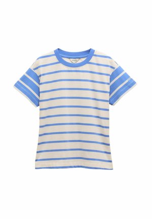 REGULAR FIT -  SHORT SLEEVE  - Trükipildiga T-särk - blue white