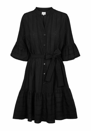 AMERICANDREAMS, MONA DRESS - Φόρεμα πουκάμισο - black