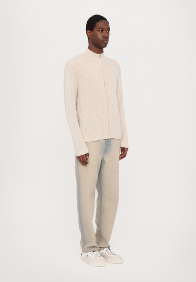 Holzweiler ATLANTIC ZIP CARDIGAN - Kofta - sand