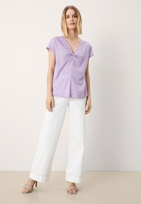 s.Oliver BLACK LABEL Marškinėliai su spaudiniu - lavender