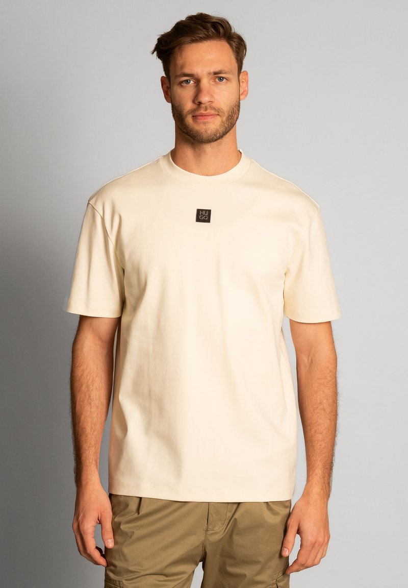 HUGO DALILE - T-shirt basic - offwhite