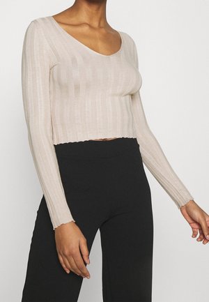 Pullover - beige