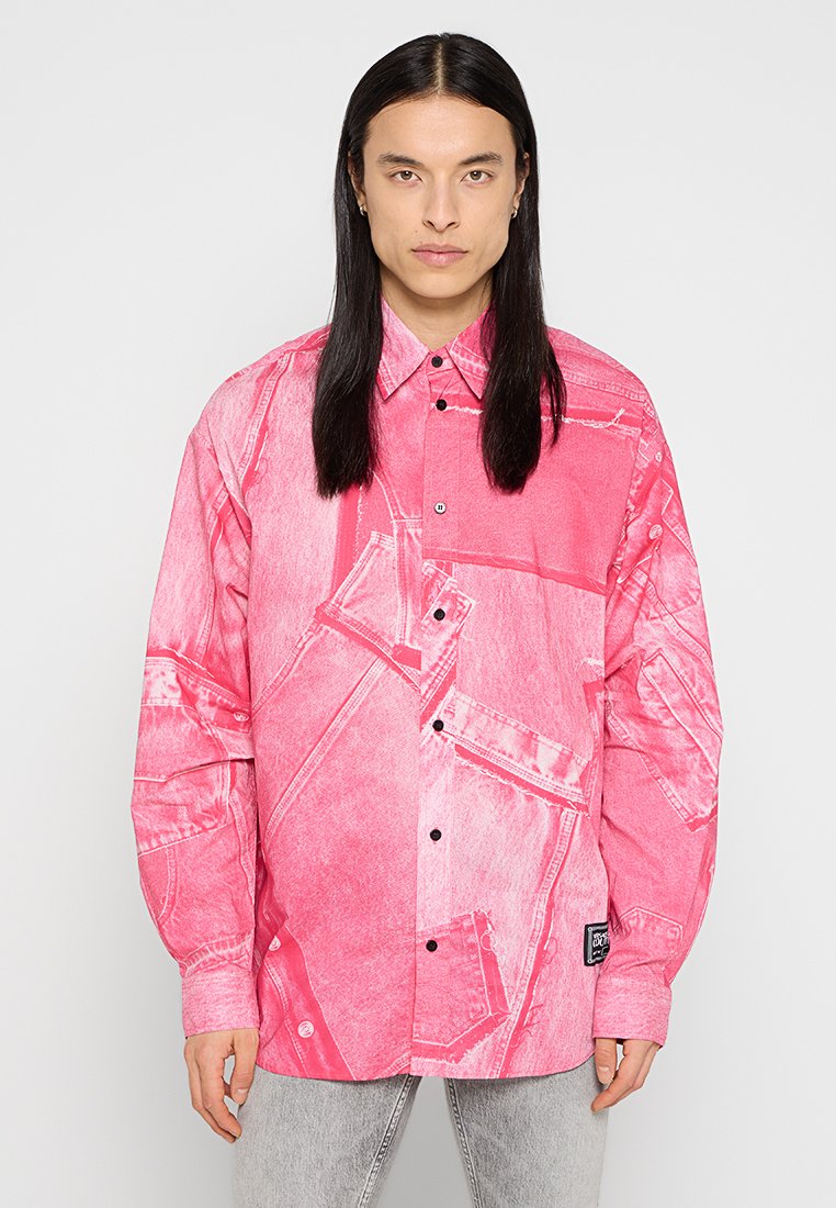 Versace Jeans Couture Overhemd donkerroze Versace Jeans Couture Overhemd donkerroze