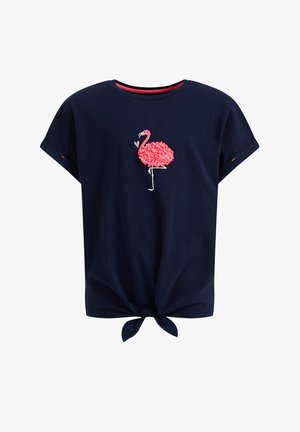 T-shirt con stampa - blue