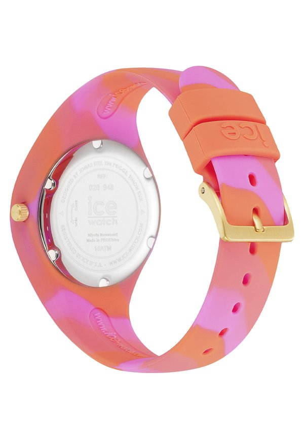 TIE AND DYE – Uhr – coral s