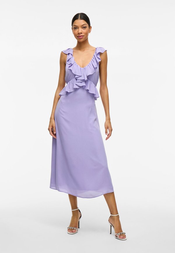 VIELKE V-NECK - Day dress - violet tulip