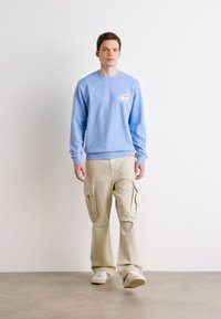 Tommy Jeans ENTRY GRAPHIC CREW - Felpa - westside blue