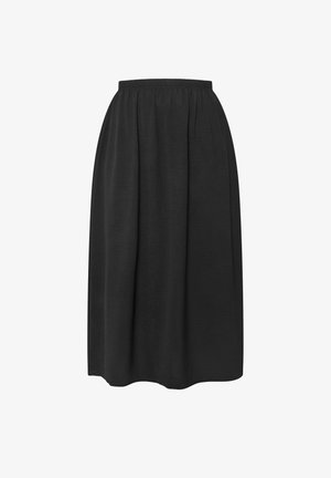 Yours Clothing, WOMEN'S MIDI SKIRTS - Maksihame - black