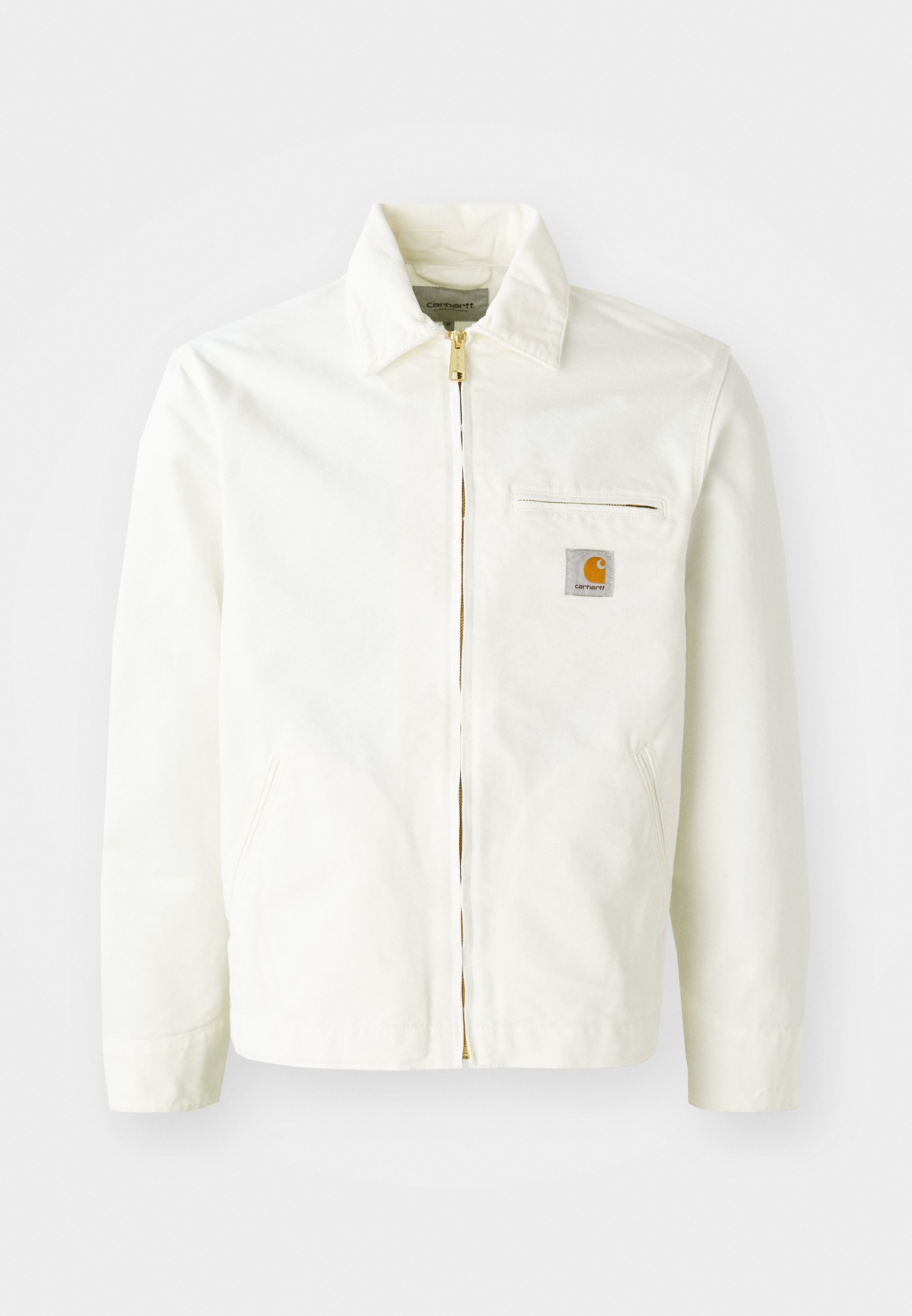 Carhartt WIP DETROIT - Summer jacket - wax/off-white - Zalando.co.uk