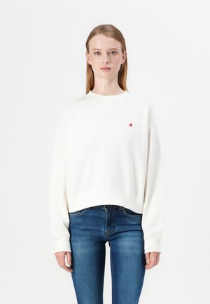 Sweatshirt - natural white