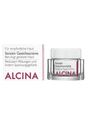 ALCINA PFLEGECREME SENSITIV GESICHTSCREME - Gesichtscreme - weiß