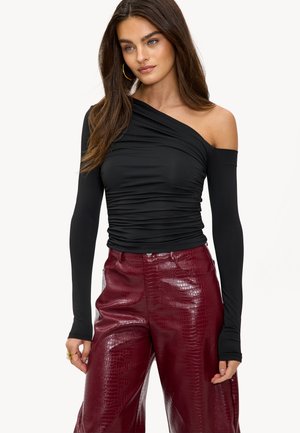 GLOW ALL DAY - T-shirt à manches longues - solid   black