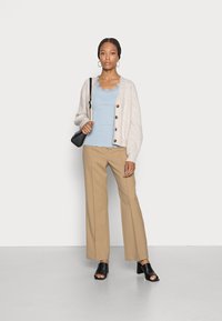 Rosemunde BABETTE U NECK - Top - powder blue