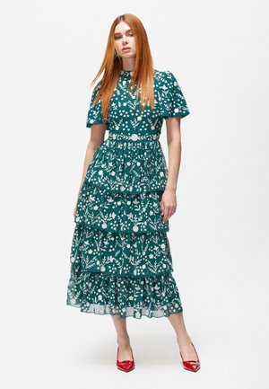 Day dress - teal green