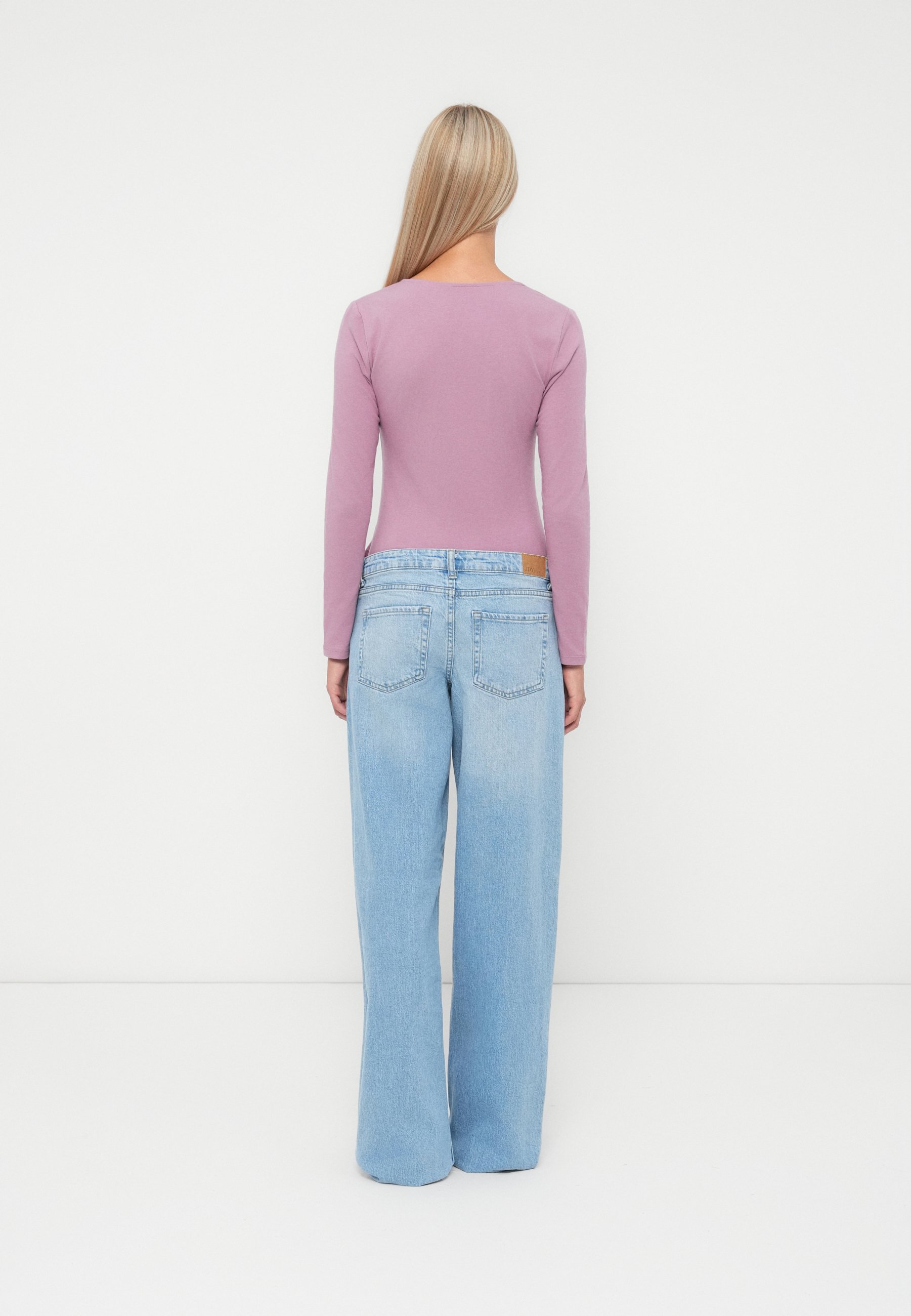 JJXX JXTOKYO WIDE FIT DENIM - Wide Leg - light blue denim/light