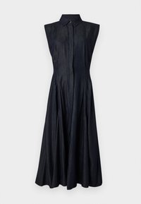 SLFRILLO DRESS - Tričkové šaty - dark blue denim