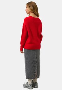 Authentic Cashmere Strickpullover - carmine