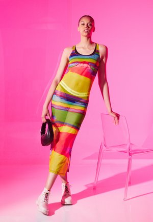 Calvin Klein Jeans RACER BACK TANK DRESS - Robe longue - multi-coloured