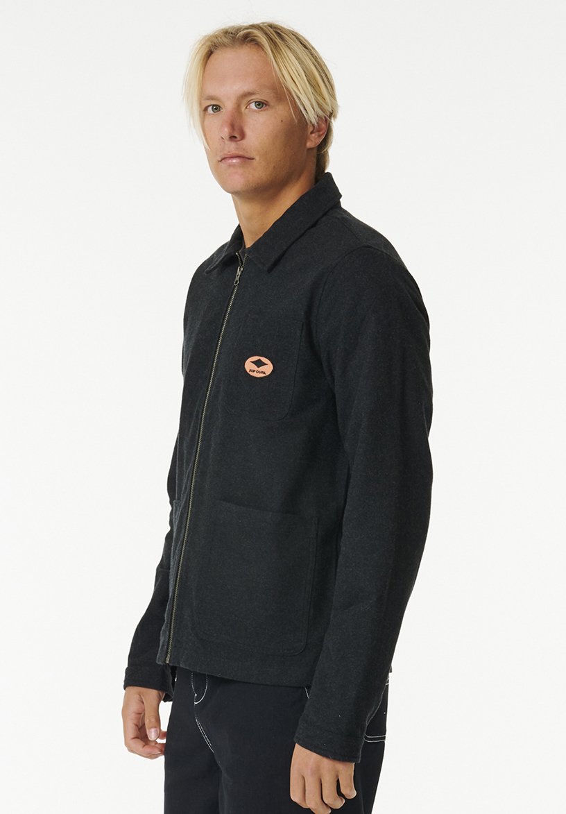 Poncho D'hiver Rip Curl Surf Series - Capuche Doublée Sherpa, Résistance Eau 10K/10K, Pour Plage Et Outdoor - 7