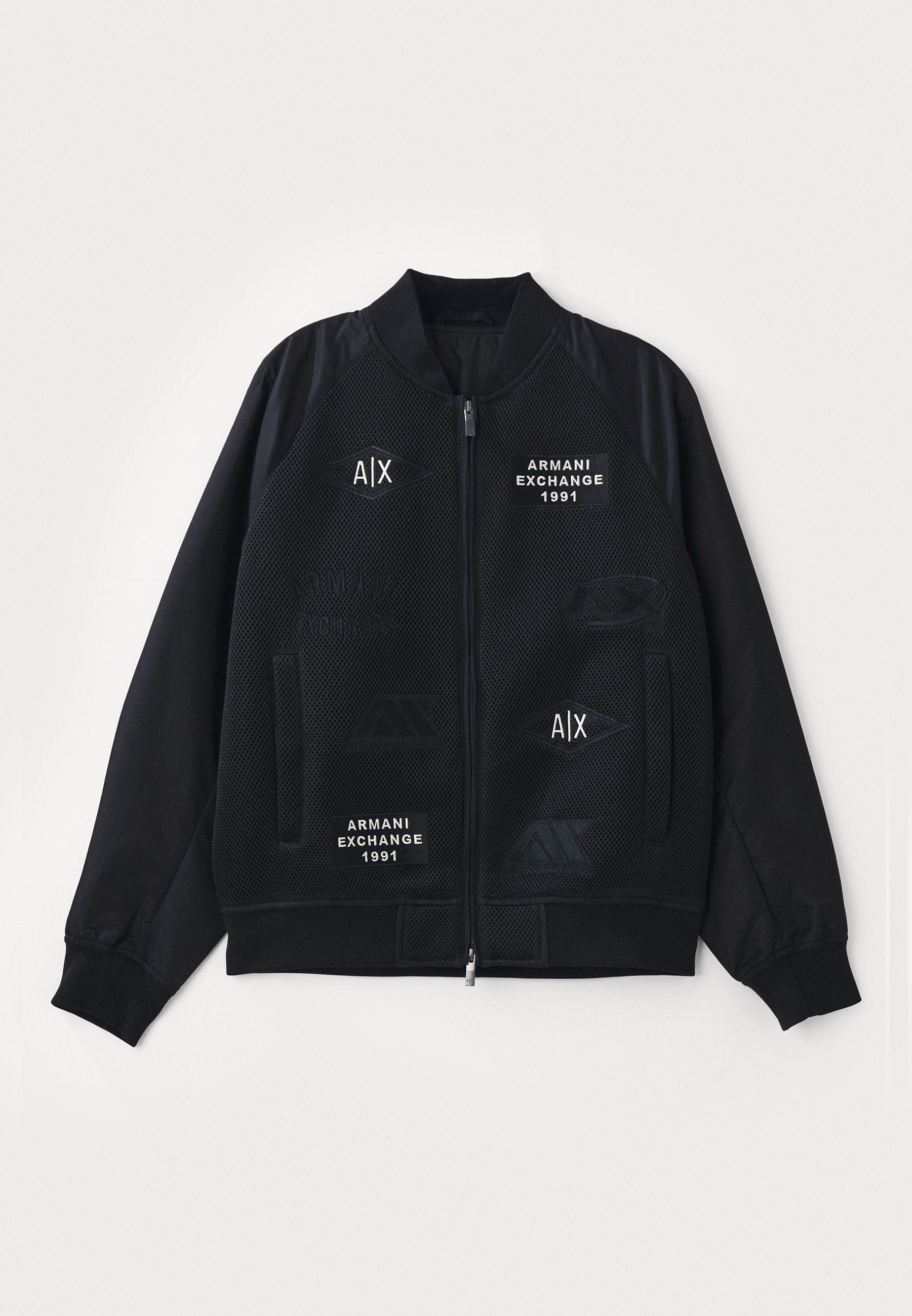 Armani Exchange BLOUSON JACKET - Bomber Jacket - black - Zalando.co.uk
