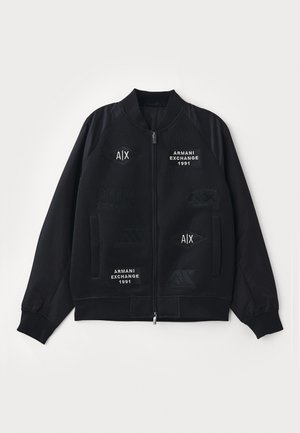 Armani Exchange BLOUSON JACKET - Bomber Jacket - black