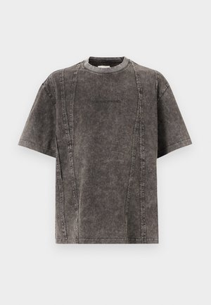 Feng Chen Wang PANELLED UNISEX - T-shirts med print - grey