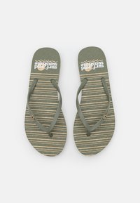 Roxy VIVA - Sandálias em T - army green