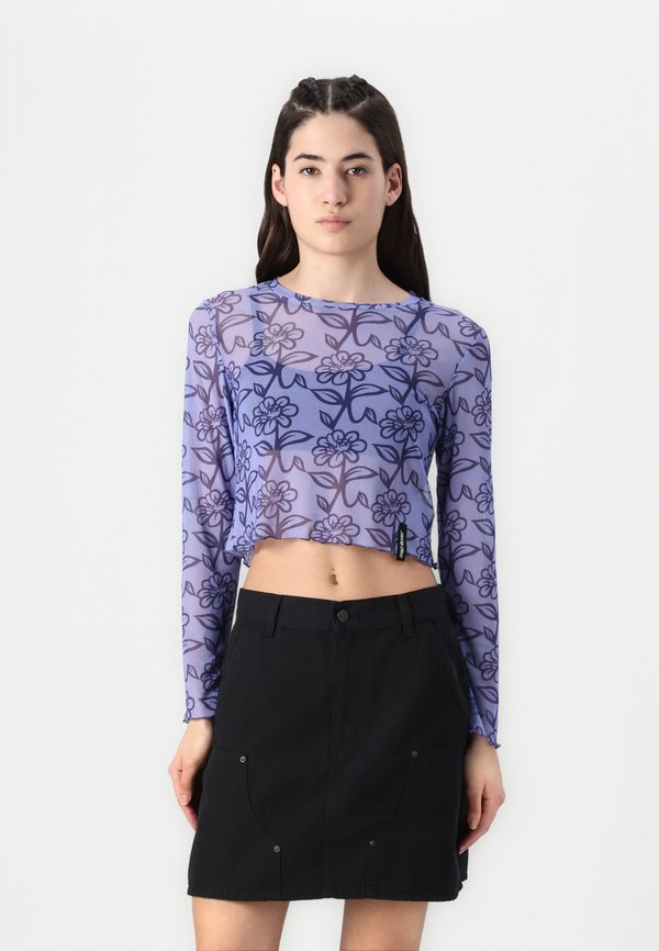 DELFINO FLOWER CROP - Long sleeved top