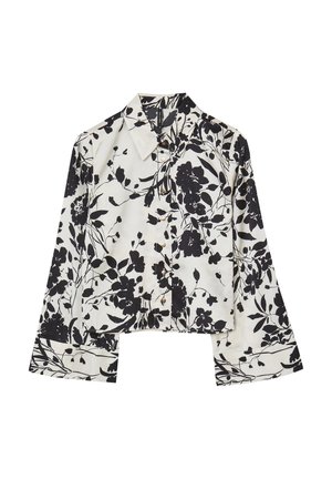 Calliope CHEMISE KIMONO EN SATIN À MOTIFS - Camicia - une variante