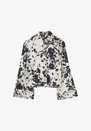 Calliope CHEMISE KIMONO EN SATIN À MOTIFS - Camicia - une variante