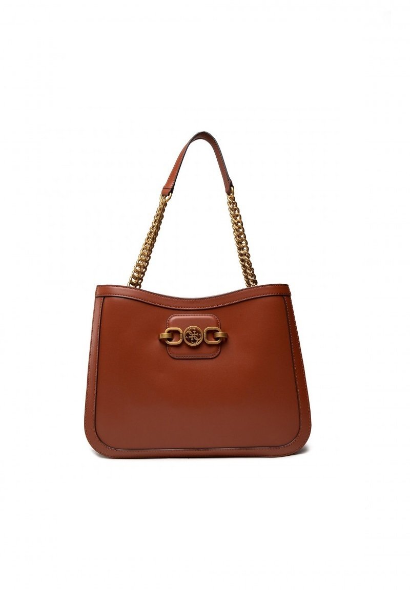 Damen Handtaschen | Guess HENSELY SHOPPER WHISKEY Handtasche marrone/braun - LM56300 Damen Handtaschen | Guess HENSELY SHOPPER WHISKEY Handtasche marrone/braun - LM56300