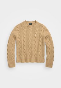 CLASSIC LONG SLEEVE - Pulóver - camel melange