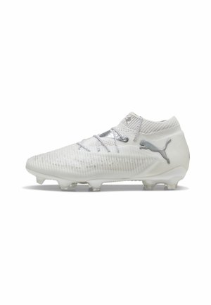 FUTURE 8 ULTIMATE - Football boots firm ground - white matte silver