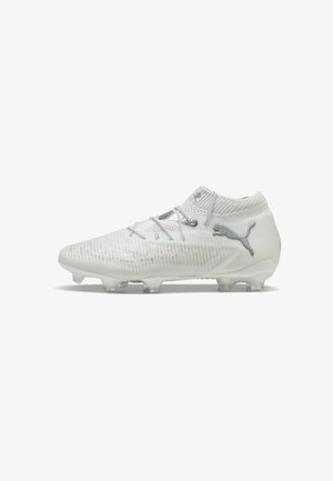 Puma FUTURE 8 ULTIMATE - Botas de futebol com pitões - white matte silver