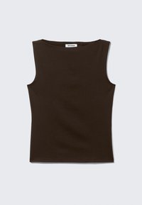 ANNIE BOATNECK SLEEVELESS  - Top - dark brown