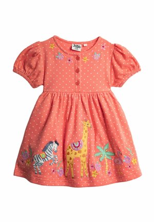 REGULAR FIT - Jerseykleid - orange