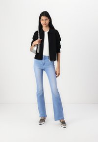 ONLY ONLBARIA ZIP - Cardigan - black