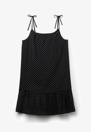 Tezenis, SHORT WITH TIE - Vestito casual - black