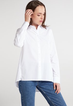 Button-down blouse - weiß