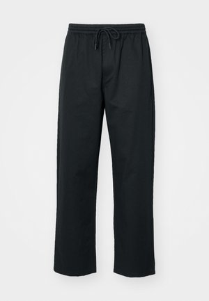 Converse STRAIGHT LEG PANTS - Trousers - black