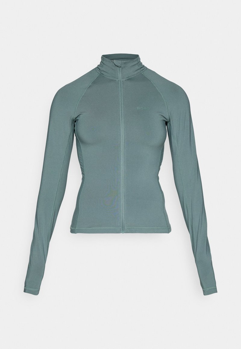 Björn Borg Sweater met rits groen