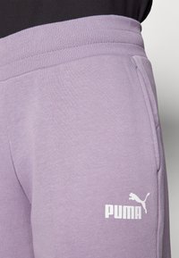 Puma STRAIGHT LEG SMALL LOGO PANTS  - Tracksuit bottoms - pale plum