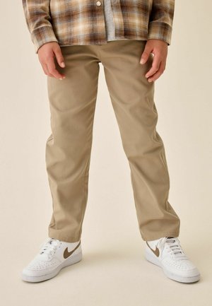 Next, LOOSE FIT - STRETCH CHINO TROUSERS - Püksid - stone