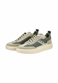 Napapijri BASKET BARK - Sneakers laag - gf gf olive