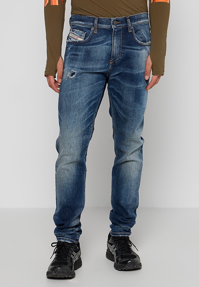 Diesel Straight leg jeans blauw