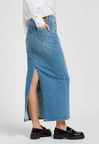 Lee REGULAR FIT - Falda larga - blue denim