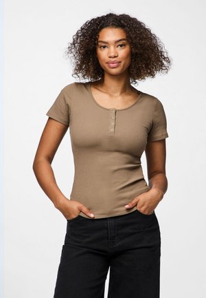 PCKITTE - T-shirt basic - fossil