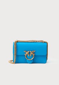 Ikke valgt, azzurro/gold-coloured